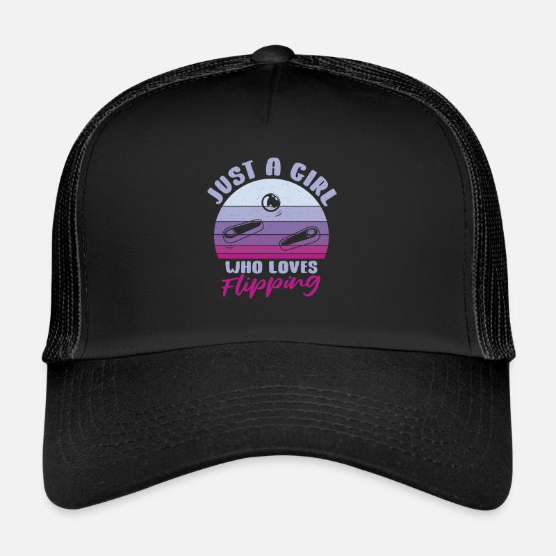 Pinball - Trucker Cap - Schwarz/Schwarz