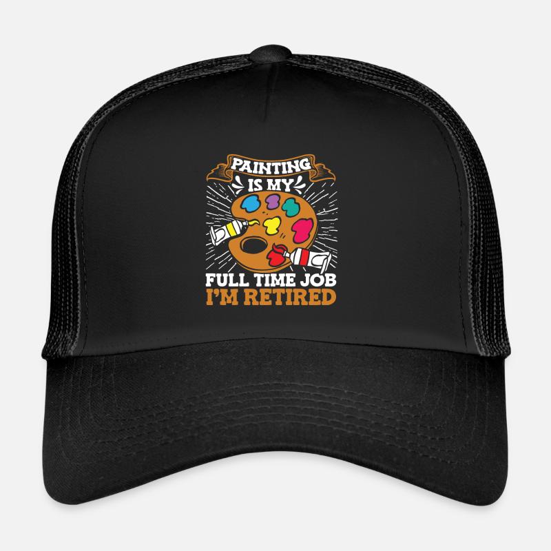 Maler Lackierer Palette Trucker Cap