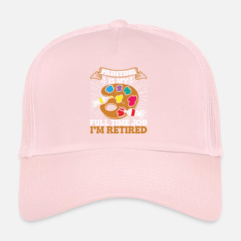 Maler Lackierer Palette Trucker Cap