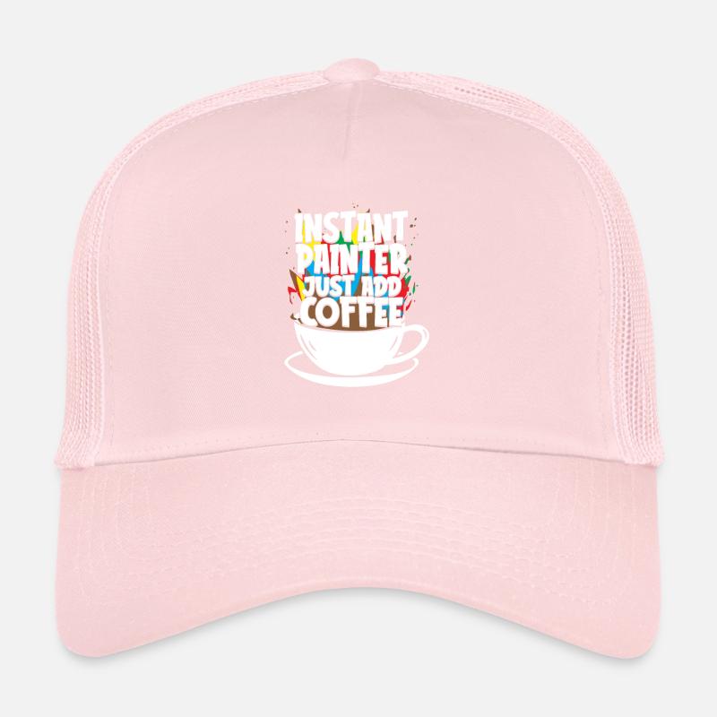 Maler Lackierer Kaffee Trucker Cap
