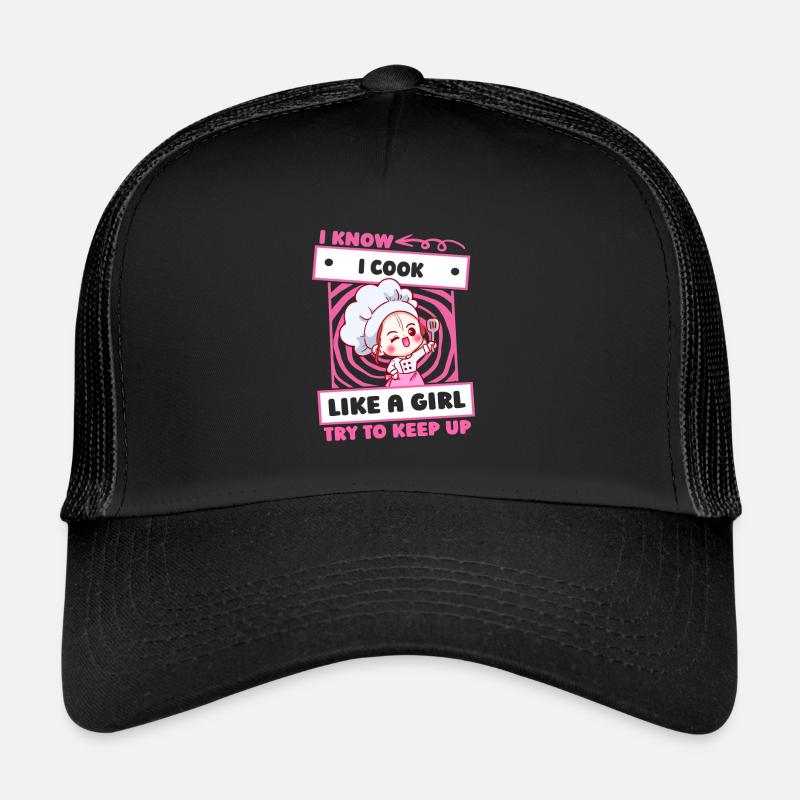 Chef cuisinier mignon Casquette trucker 