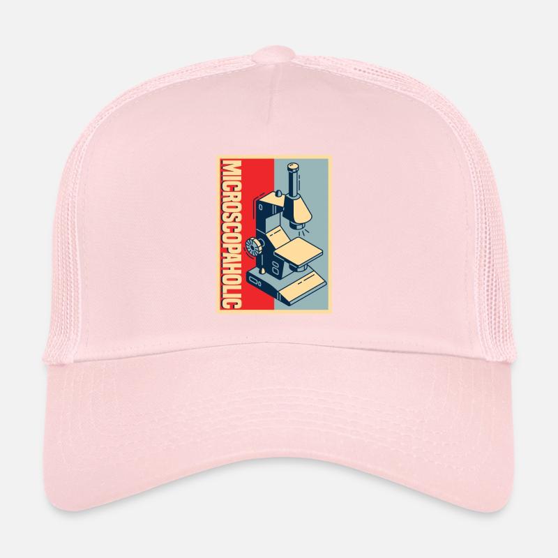 Biology Biologist Microscope Trucker Cap