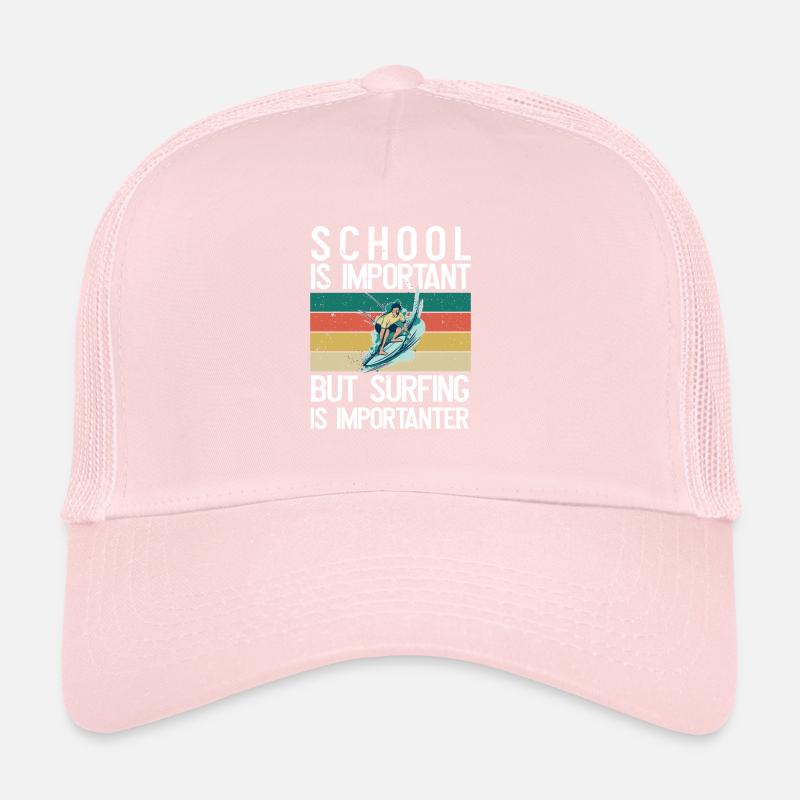 L’école est importante Casquette trucker 