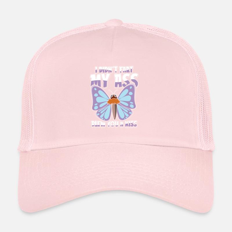 Butterfly Funny Trucker Cap