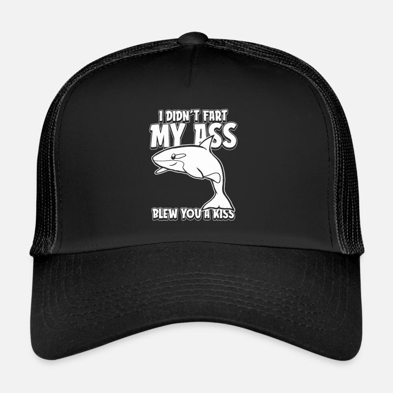 Requin ironique Casquette trucker 