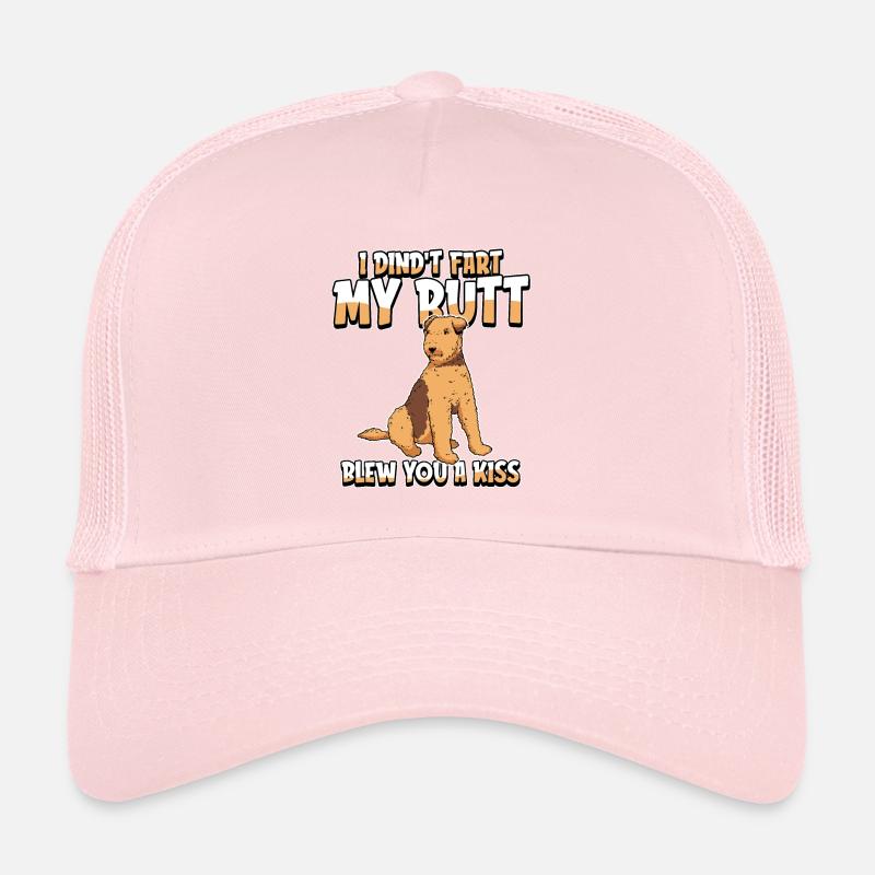 Airedale Terrier Drôle Casquette trucker 