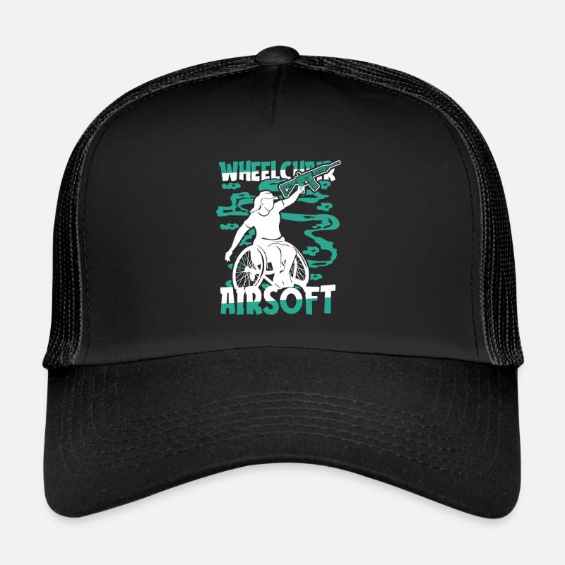 Airsoft Rollstuhl Trucker Cap