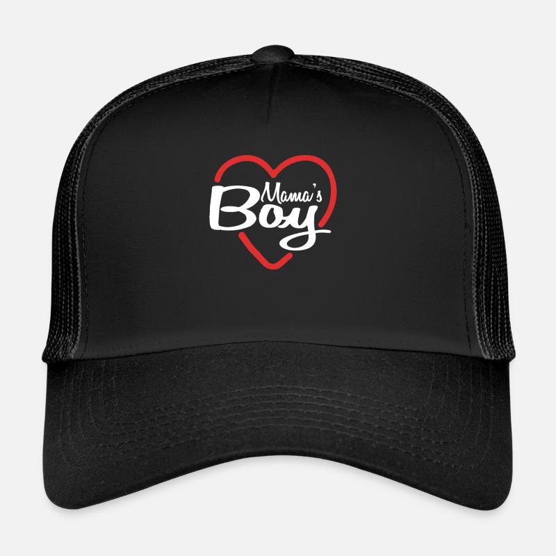 Mom Mutter Liebe Mama's Boy Trucker Cap