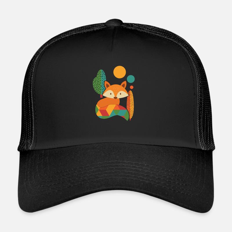 Fuchs Géométrique Casquette trucker 