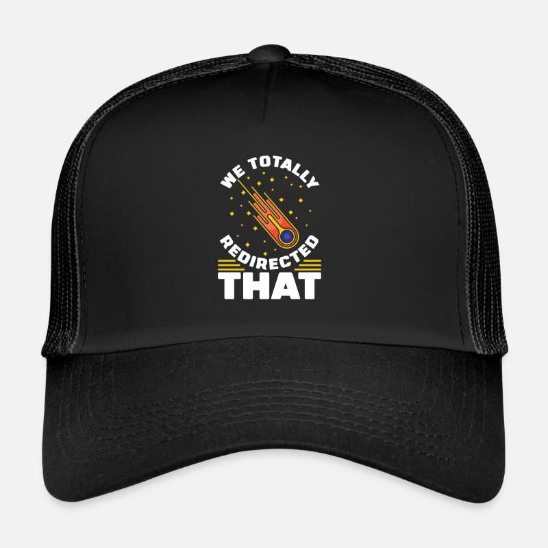 Space Space Funny Astroid Diversion Casquette trucker 