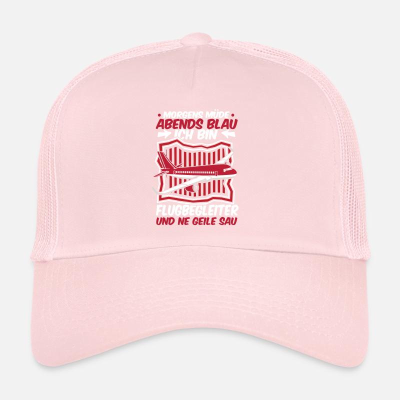 Flugbegleiter Stewardess Trucker Cap