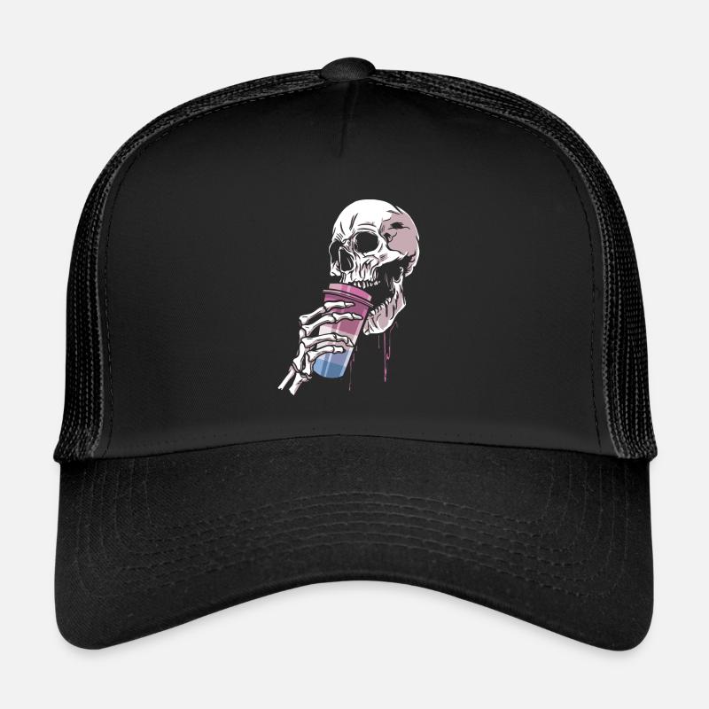 Squelette de Genderfluid Casquette trucker 