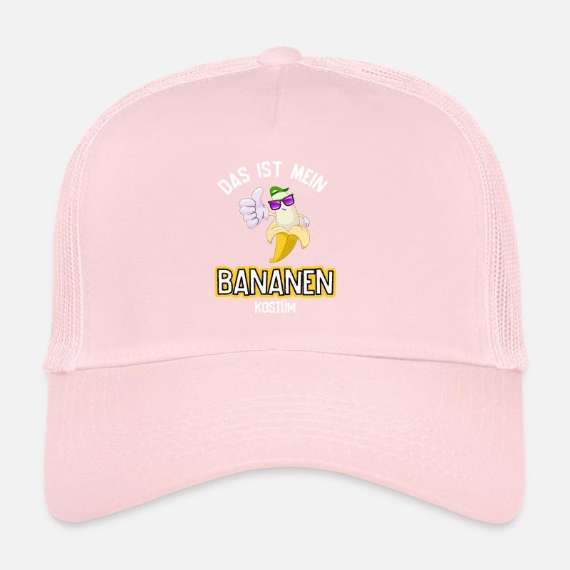 Karneval Kostüm Bananen Trucker Cap