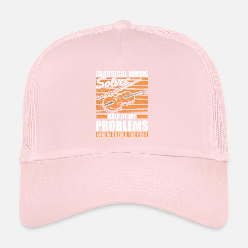 Violine Geige Lustig Trucker Cap