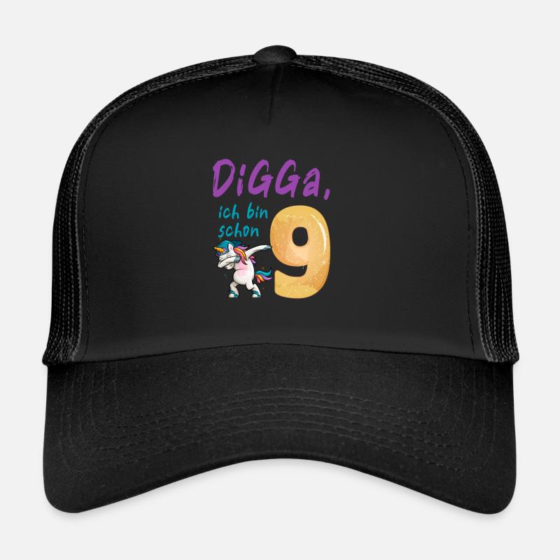 DIGGA, ich bin schon 9 Trucker Cap