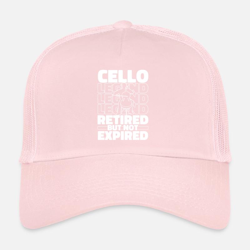 Violoncelliste à la retraite Casquette trucker 
