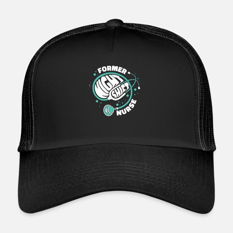 nurse stethoscope Trucker Cap