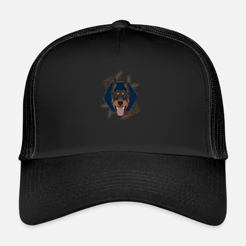Golden Dog Doberman Casquette trucker 