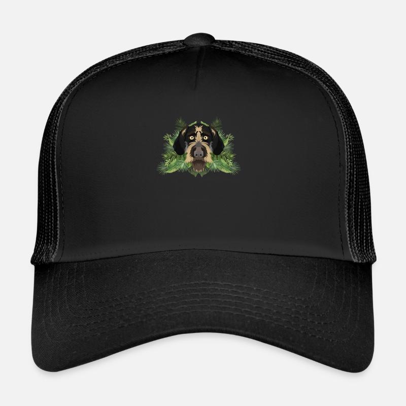 Tropical Deutsch Drahthaar Trucker Cap