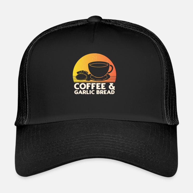 Garlic Garlic Bread Food Gift Trucker Cap