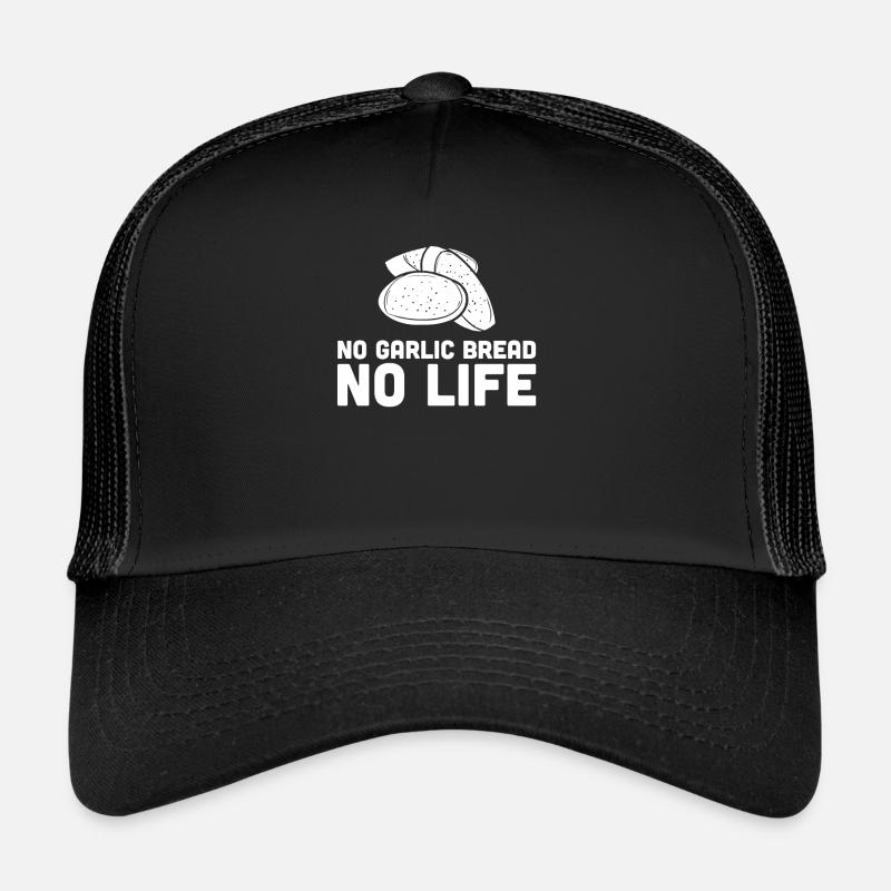 Knoblauch Knoblauchbrot Essen Geschenk Trucker Cap