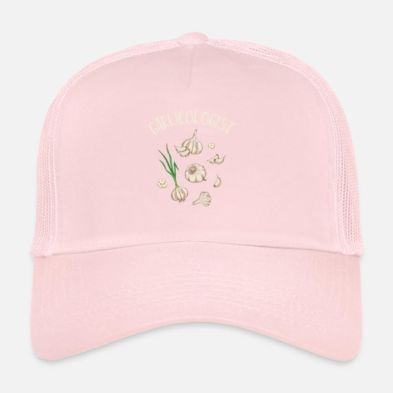 Knoblauch Knoblauchbrot Essen Geschenk Trucker Cap