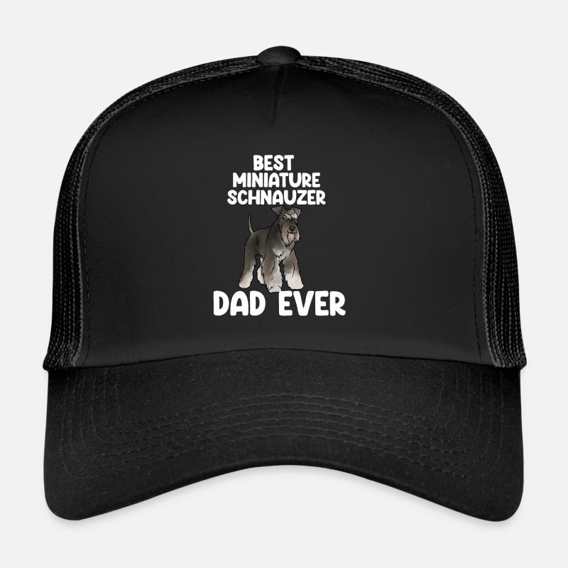 Zwergschnauzer - Trucker Cap - Schwarz/Schwarz