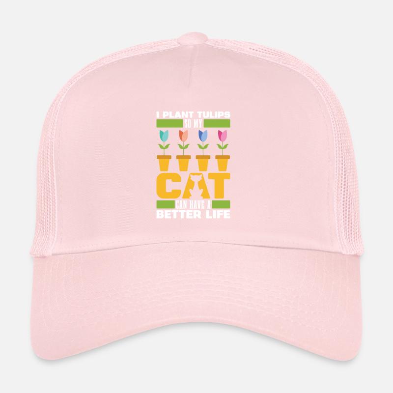 Tulip Cat Trucker Cap