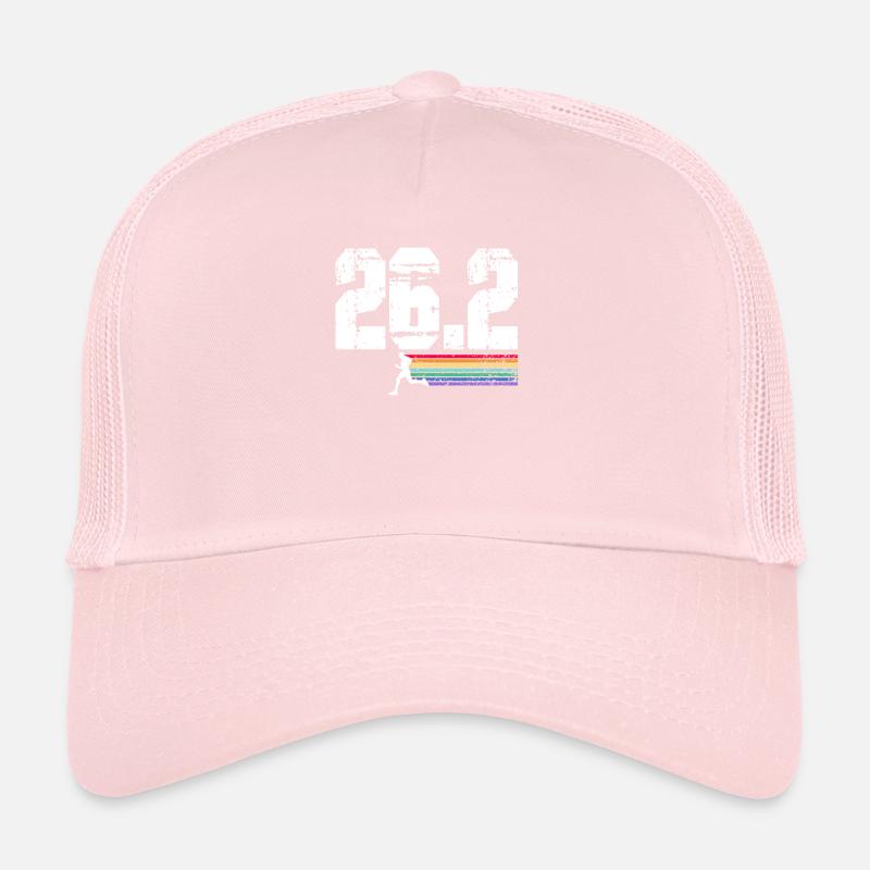 Run 26.2 mile marathon challenge Trucker Cap