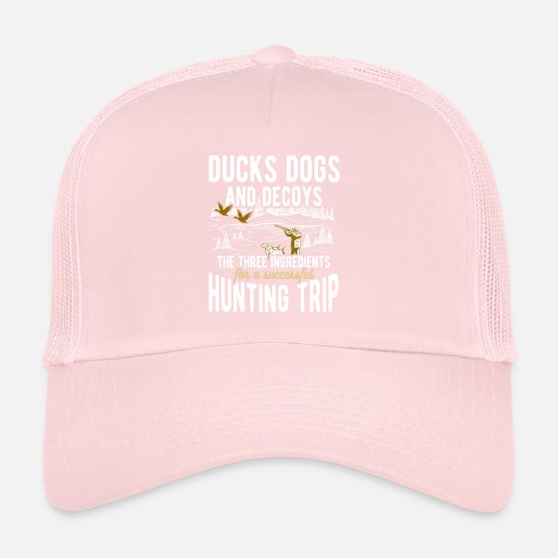 Entenjäger Entenjagd Jagdhunde Jagdausflug Trucker Cap