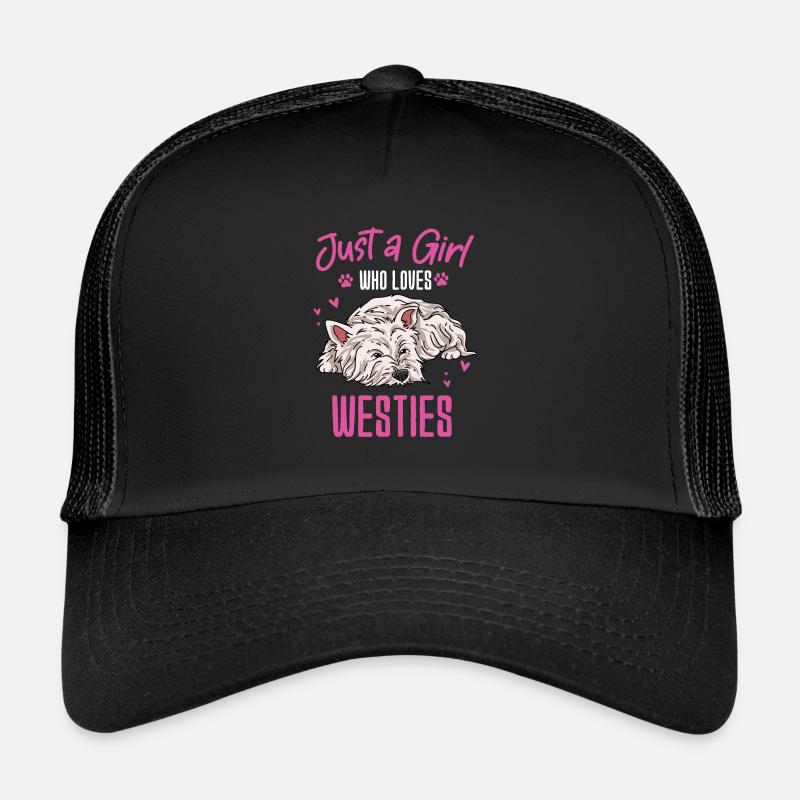 West Highland Terrier Trucker Cap