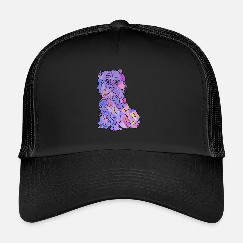 West Highland Terrier - Casquette trucker - noir/noir