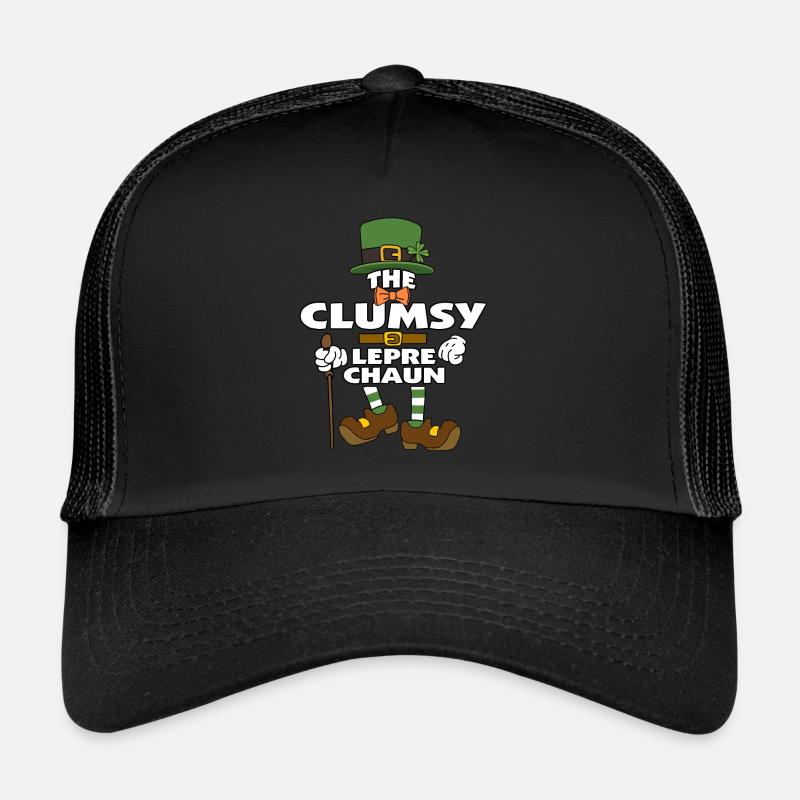 Le lutin maladroit de la Saint-Patrick Casquette trucker 
