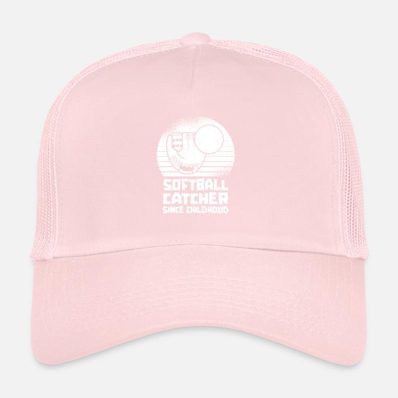 Softball Catcher Trucker Cap