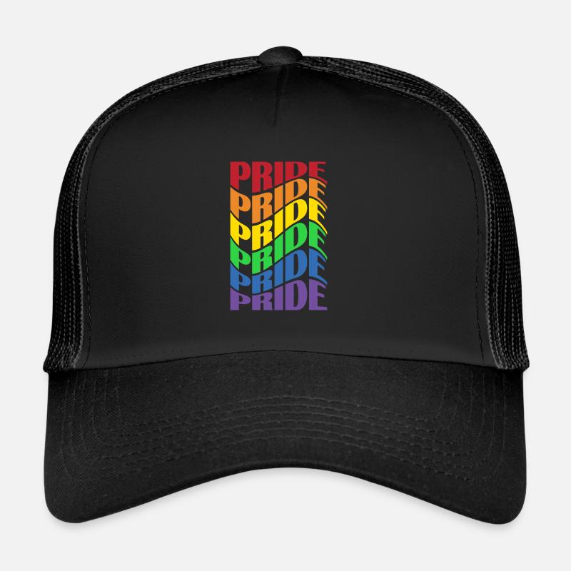 Déclaration LGBT de la fierté Casquette trucker 