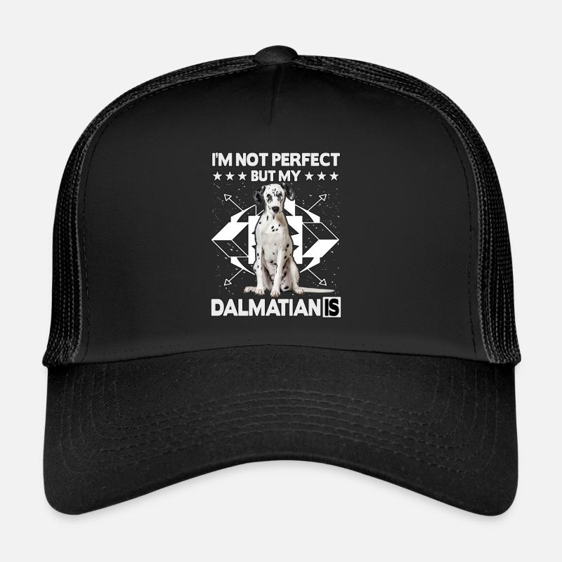 Je ne suis pas parfait mais mon dalmatien est Casquette trucker 