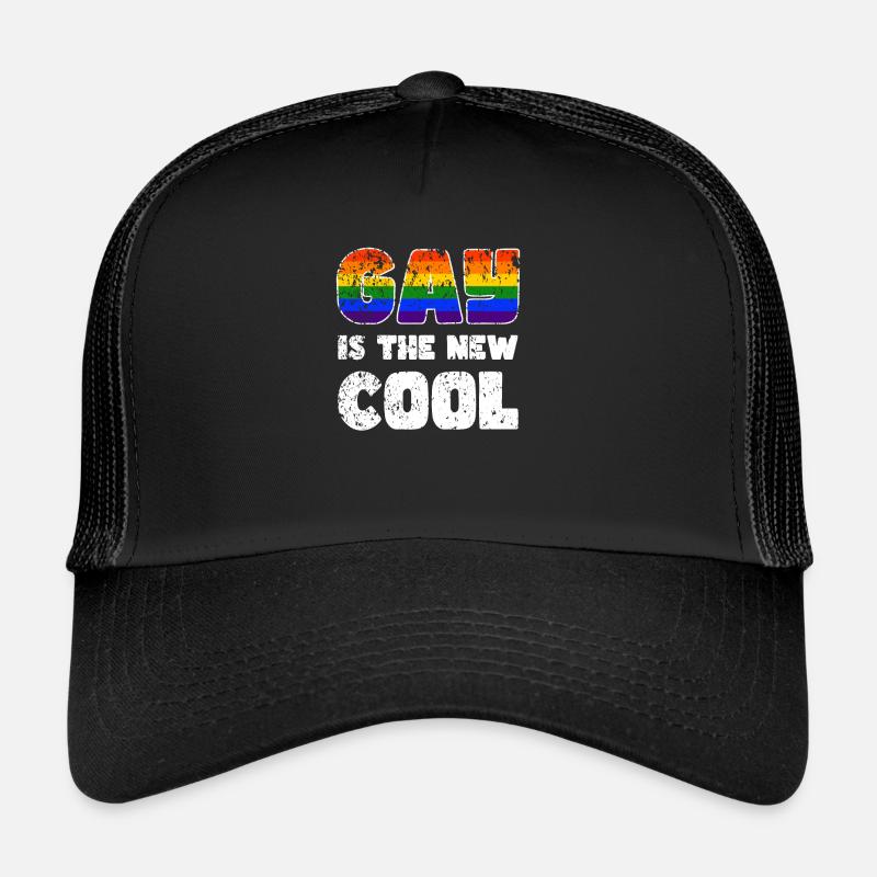Fierté LGBTQ. Déclaration Casquette trucker 