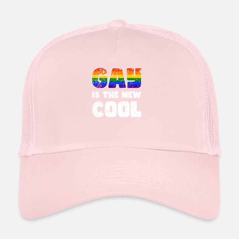 Fierté LGBTQ. Déclaration Casquette trucker 