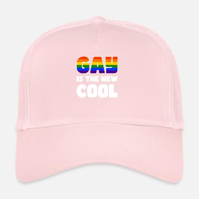 Fierté LGBTQ. Déclaration Casquette trucker 