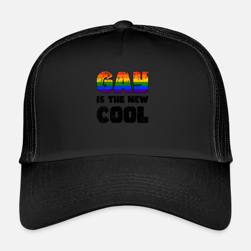 Fierté LGBTQ. Déclaration Casquette trucker 