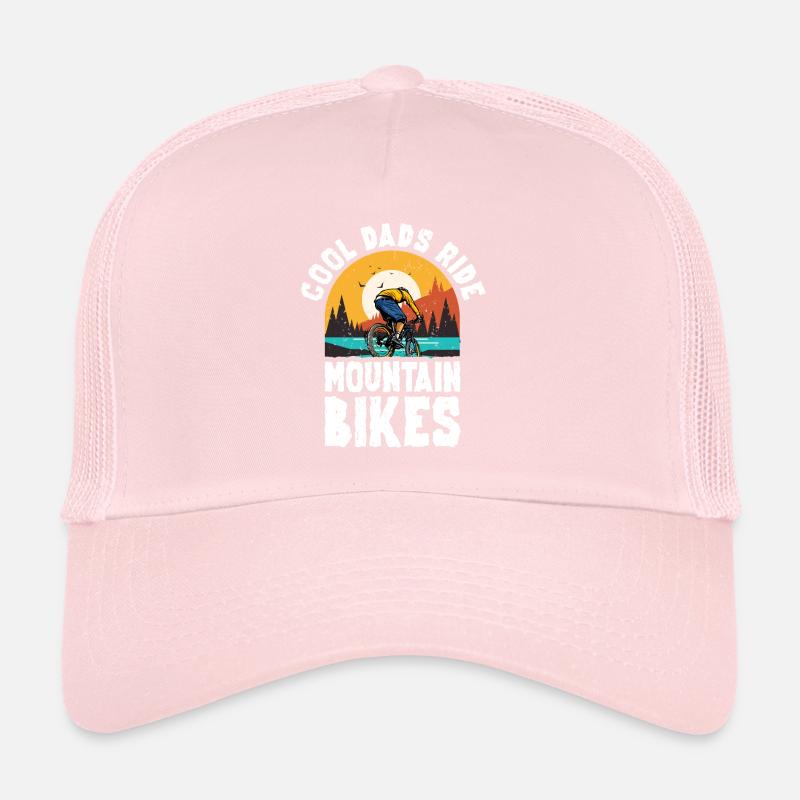 Father Papa Mountain biker Trucker Cap