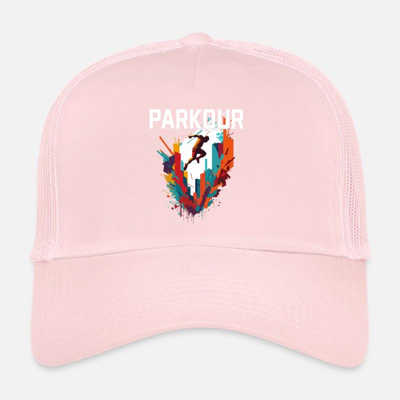 Parkour Urban Coloré Casquette trucker 