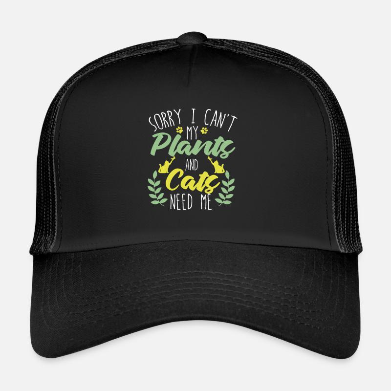 Hobbygärtner Garten Lustig Gartenkatze Trucker Cap