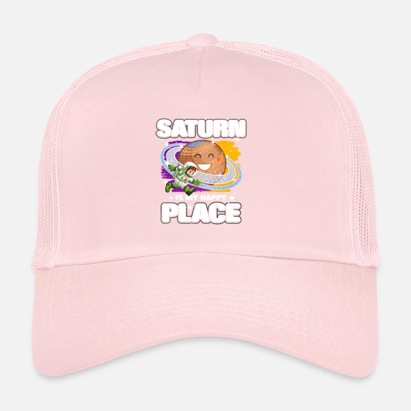 Cadeau Saturn Planet Casquette trucker 