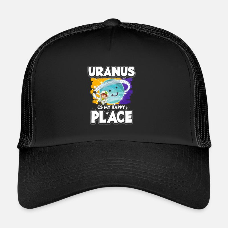 Cadeau de la planète Uranus Casquette trucker 
