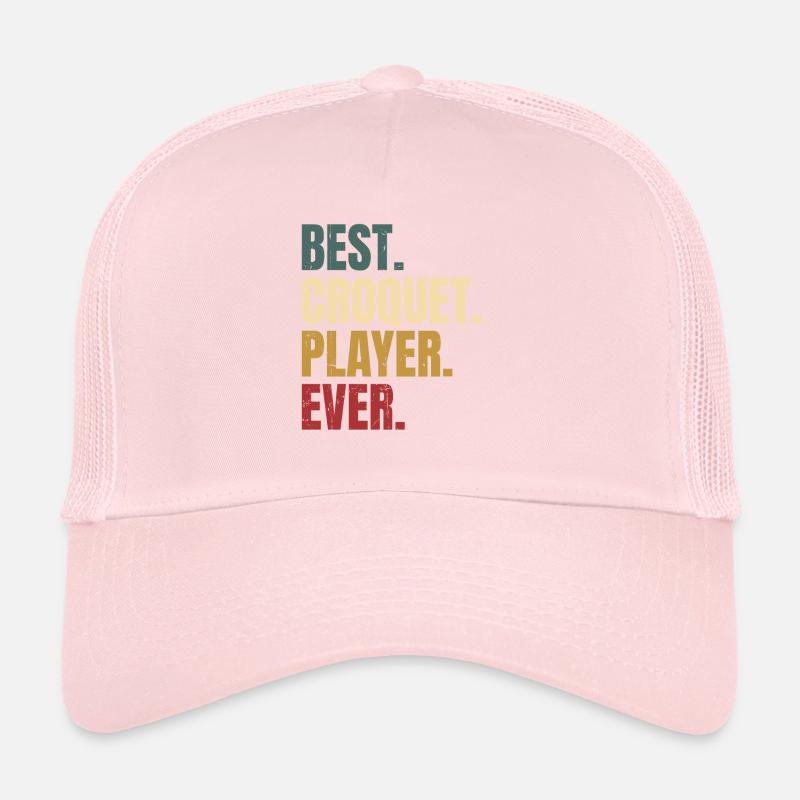 Croquet Casquette trucker 