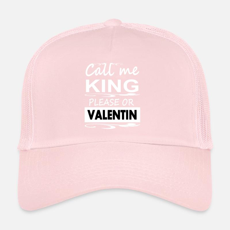 Ich heiße Valentin mein Name ist Valentin Geschenk Trucker Cap
