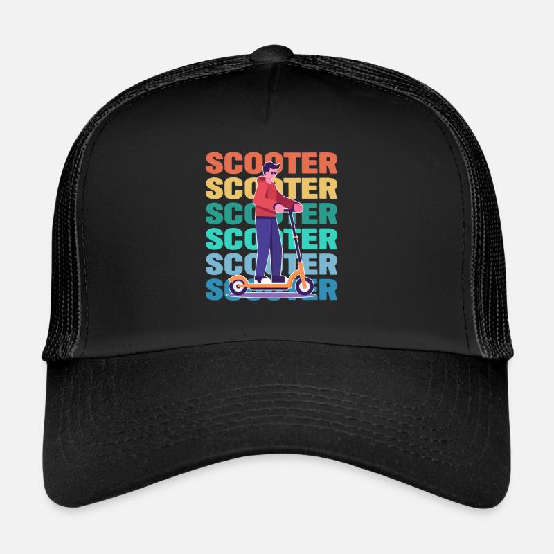 Scootering Boy coloré Casquette trucker 