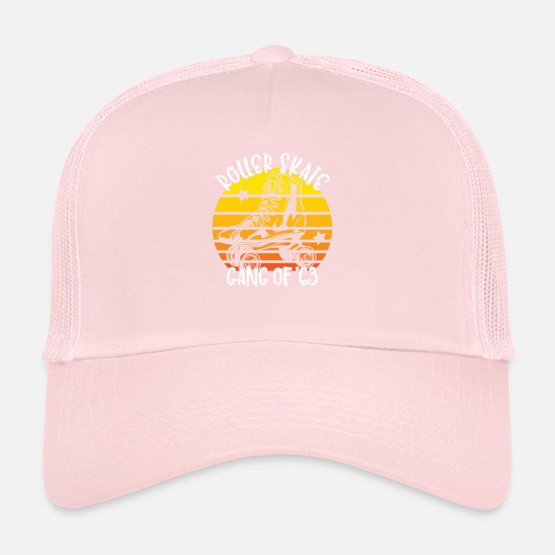 Rollschuhfahrer Rollerskates Rollschuh Gang 1963 Trucker Cap