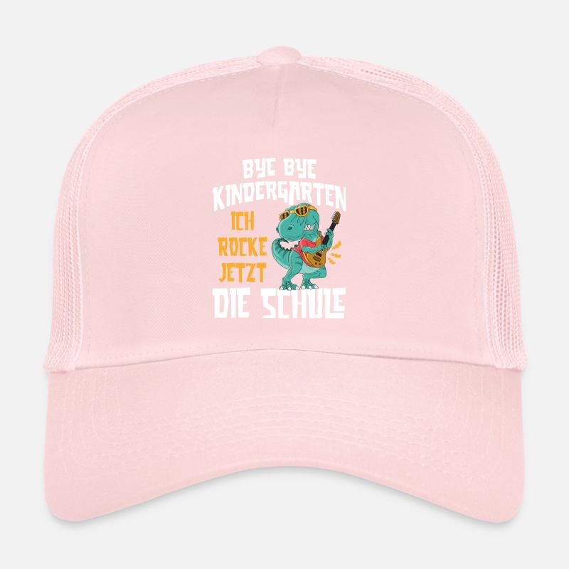 Schulkind 2023 Dino Bye Bye Kindergarten Trucker Cap